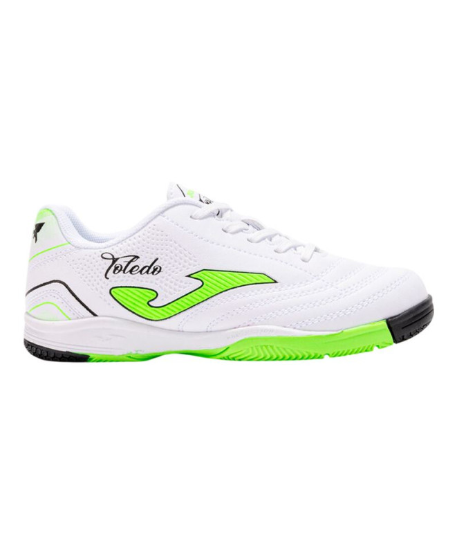 Zapatillas Joma Top Flex Plus Men 2502 Blanco Indoor Niño
