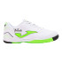 Sapatilhas de futsal  Joma Top Flex Plus Men 2502 Branco Indoor Menino