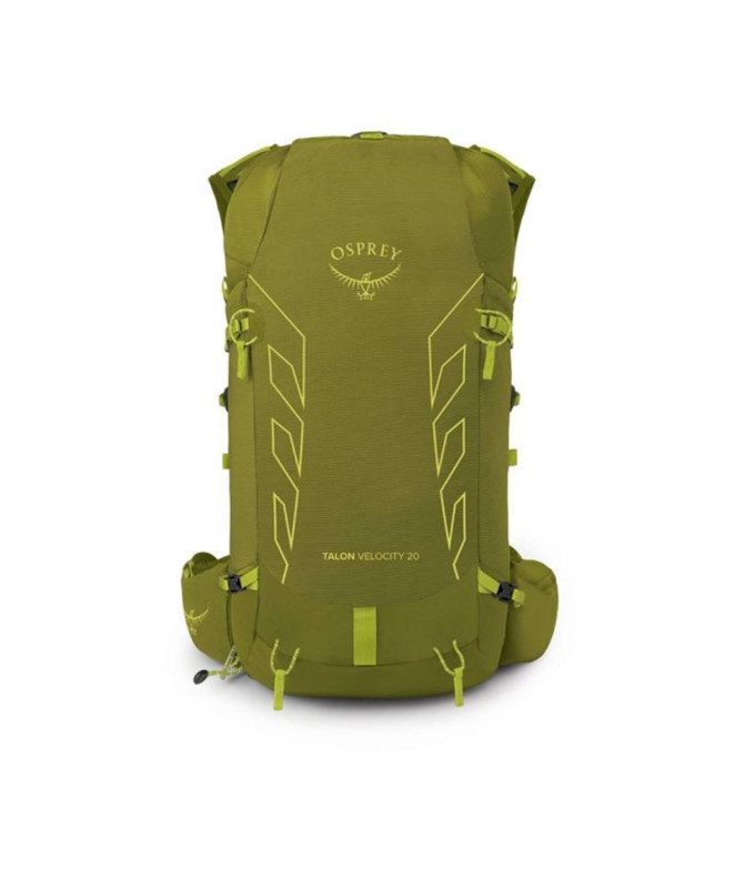 Mochila de Montaña Osprey Talon Velocity 20 Hombre Verde/Lemongrass