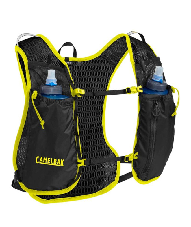 Colete de trail Camelbak 34OZ Preto/Amarelo 1L