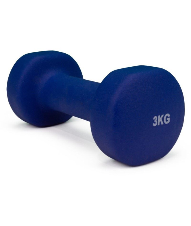 Mancuerna Neopreno 3KG Enebe Azul oscuro