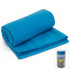 Serviette Microfibra Bali 80X130 Cm Azul Enebe