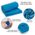 Toalla Microfibra Bali 80X130 Cm Azul Enebe