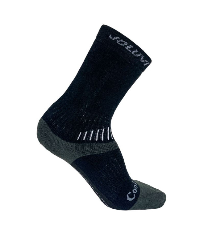 Meias de montanha Joluvi Coolmax Ressor 2 Par Preto / Antracite