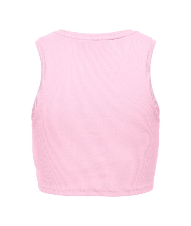 Camiseta Only Onlvilma S/L Cropped Tank Top Jrs...