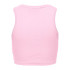 Camiseta Only Onlvilma S/L Cropped Tank Top Jrs Noos Mujer Rosa Lady
