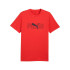 Camiseta Puma Essentials Logo Lab Hombre Rojo