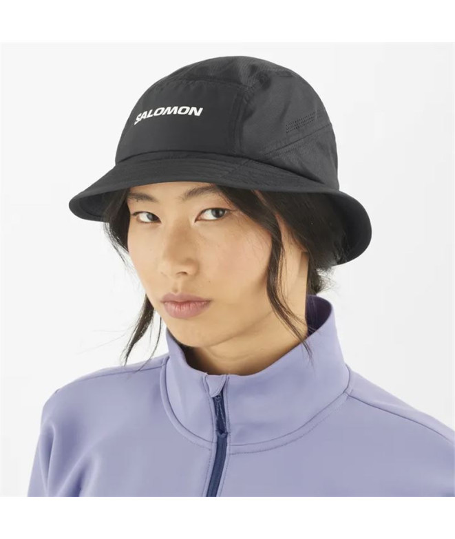 Chapéu Salomon Shkout Bucket Hat U Deep Preto