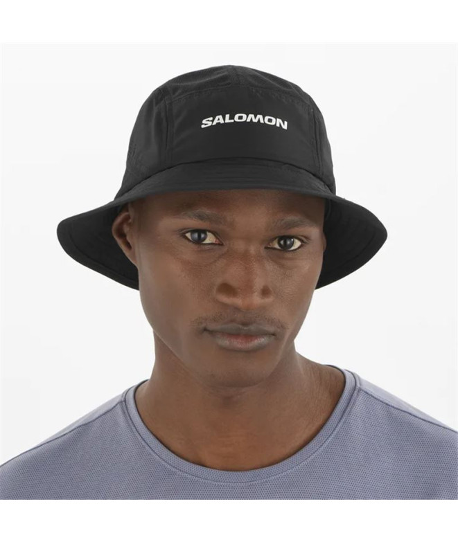 Chapéu Salomon Shkout Bucket Hat U Deep Preto