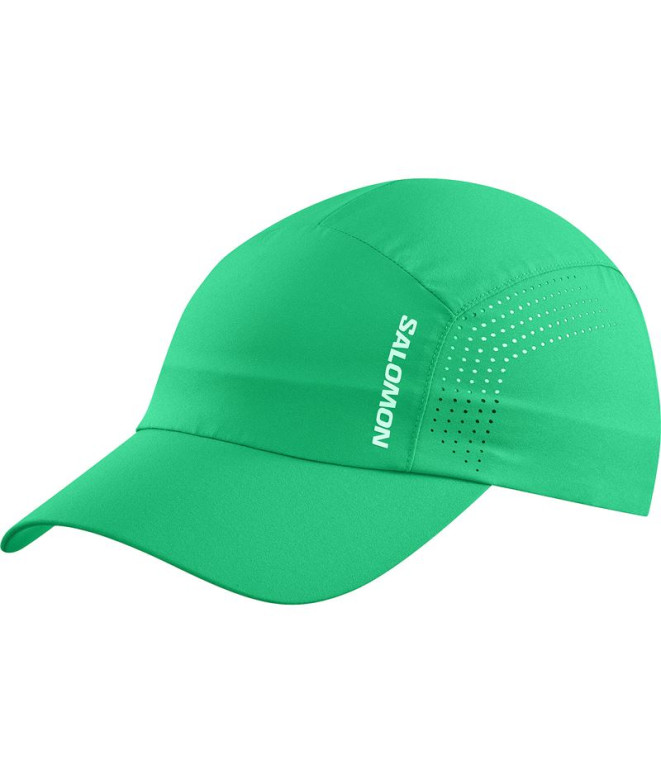 Gorra de Running Salomon Shkout Verde