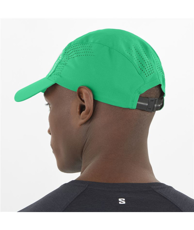 Gorra de Running Salomon Shkout Verde