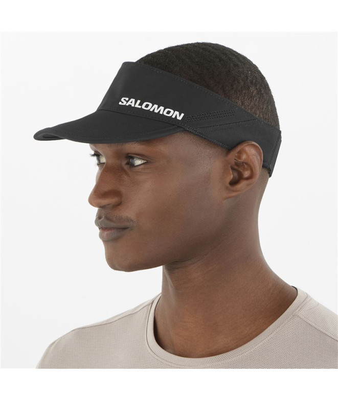 Visera de Running Salomon Shkout Visor Negro