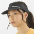 Viseira de Running Salomon Shkout Visor Preto