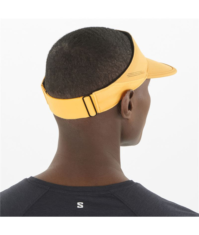 Viseira de Running Salomon Shkout Laranja