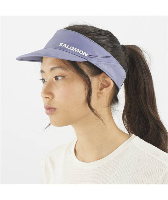 Viseira de Running Salomon Shkout Lila