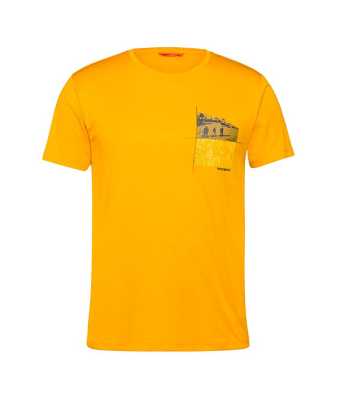 Camiseta Trangoworld Dzuko Hombre Amarillo
