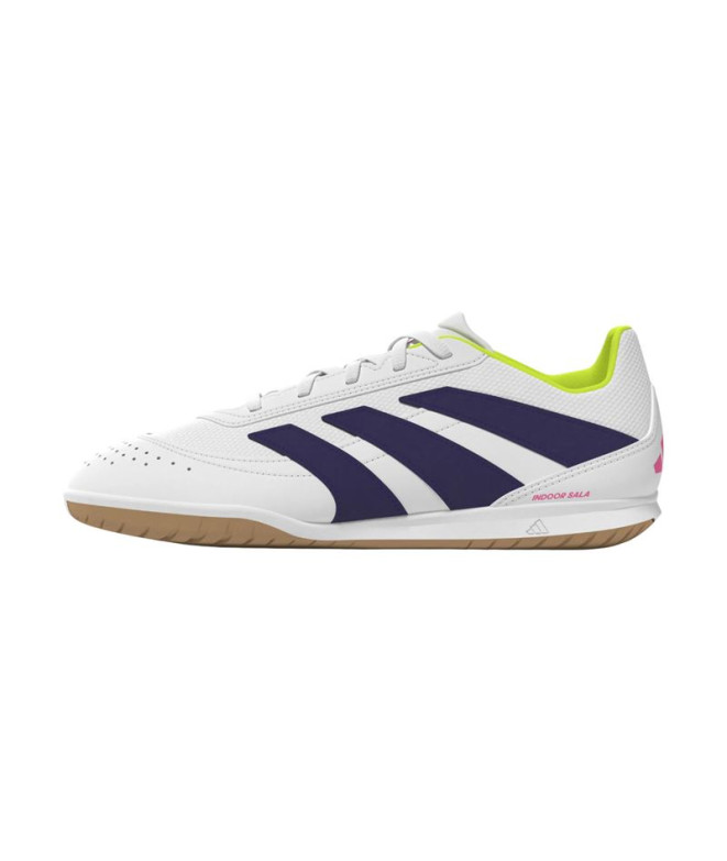 Zapatillas de Fútbol Sala adidas Predator Club In Sala Infantil Blanco