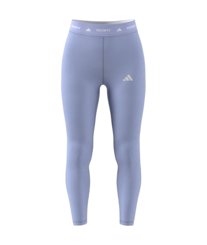 Mallas de Fitness adidas Techfit 7/8 Mujer Azul