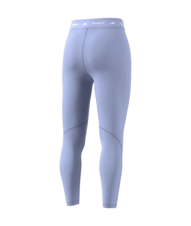 Mallas de Fitness adidas Techfit 7/8 Mujer Azul