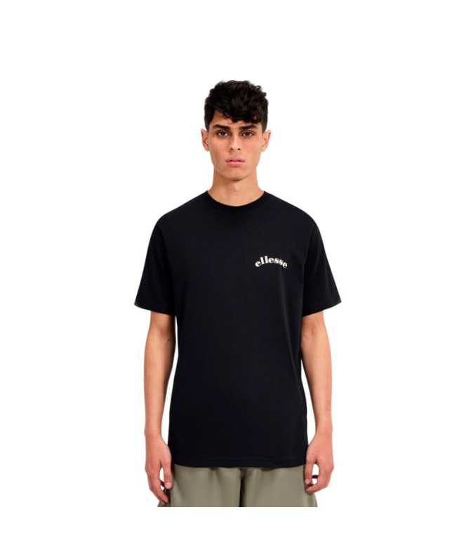 Camiseta Ellesse Courtside Club Tee Hombre Negro