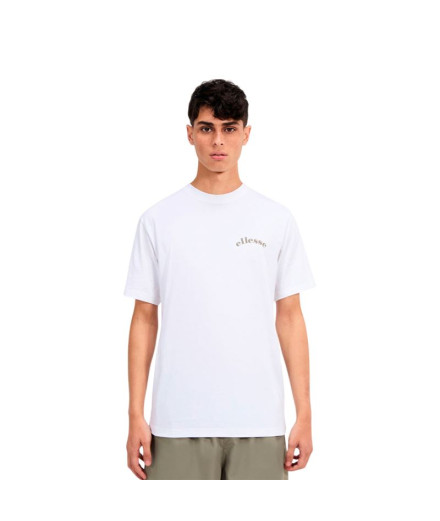 Camiseta Ellesse Courtside Club Tee Hombre Blanco