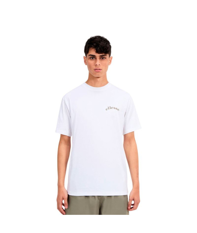 Camiseta Ellesse Courtside Club Tee Hombre Blanco