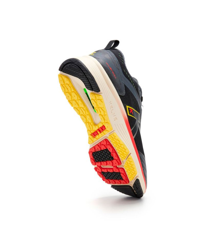 Sapatilhas de Running Kelme Valência Preto/Amarelo
