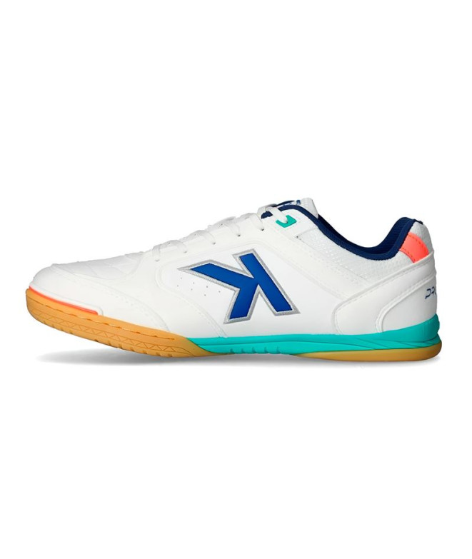 Sapatilhas de Futsal Kelme Precision Branco/Aqua