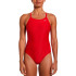 Bañador de Natación Nike Solid Mujer Rojo