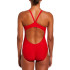 Bañador de Natación Nike Solid Mujer Rojo