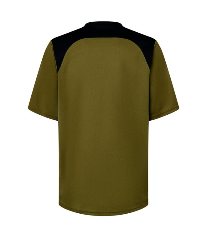 Camiseta Oakley Free Ride SS Hombre Verde Oscuro