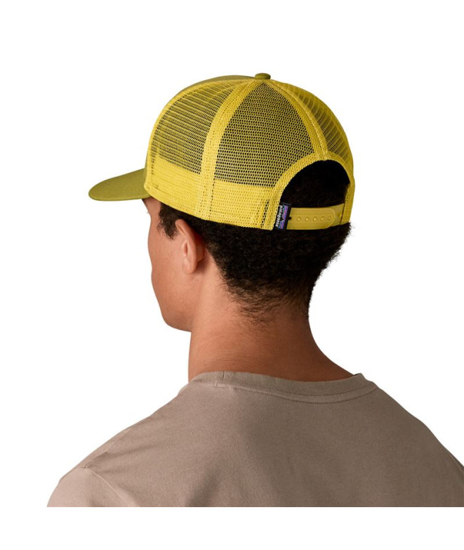 Casquette Patagonia P-6 Logo Trucker Vert