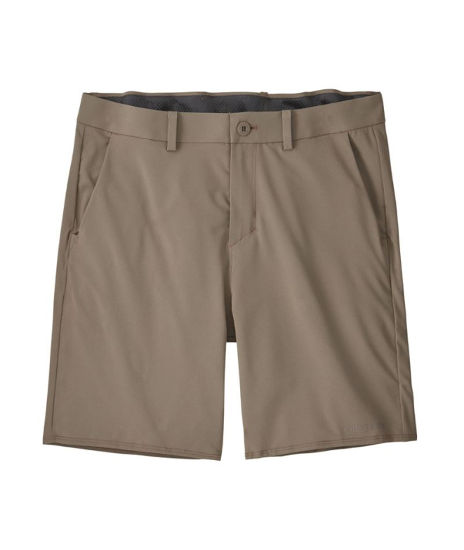 Pantalón de Montaña Patagonia Hydropeak Hybrid Walk - 18 In. Hombre Marrón