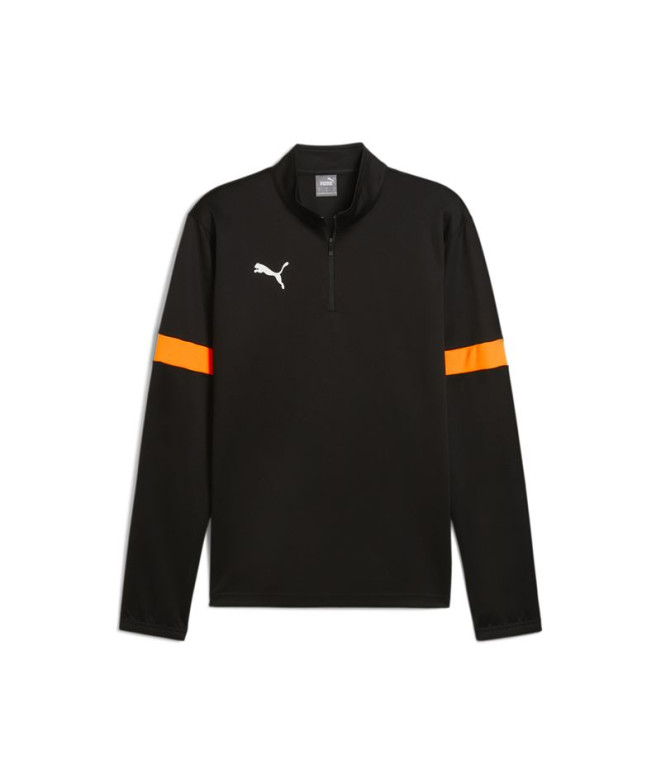 Camiseta de Fútbol Puma Individualrise 1/4 Z Hombre Negro Heat