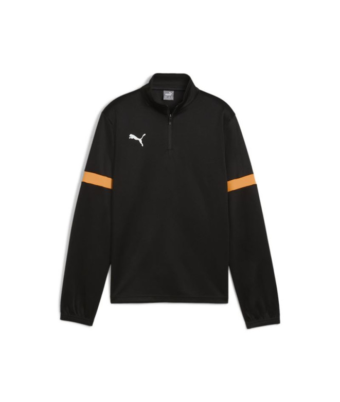 Camiseta de Fútbol Puma Individualrise 1/4 Z Infantil Negro Heat