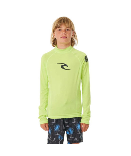 Licra de Surf Rip Curl Brand Wave Upf L/S- Niño Lima