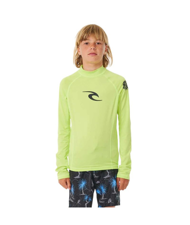Licra de Surf Rip Curl Marque Vague Upf L/S - Enfant Lima
