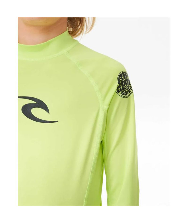Licra de Surf Rip Curl Marque Vague Upf L/S -...