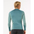 Licra Rip Curl Waves Upf Perf L/S Homem Azul Stone