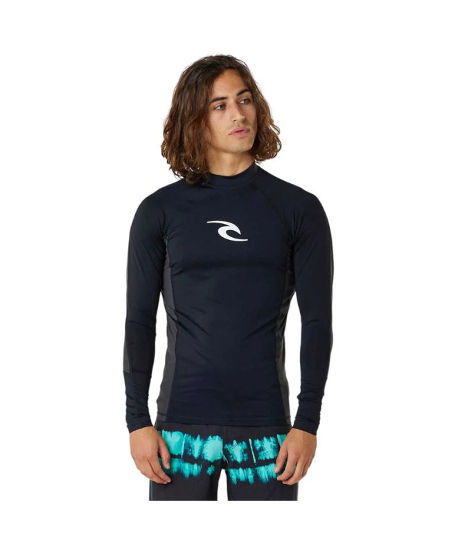 Licra de Surf Rip Curl Waves pf Hombre Negro
