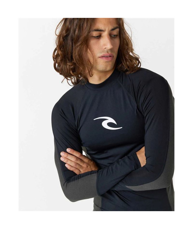Licra de Surfar Rip Curl Waves pf Homem Preto