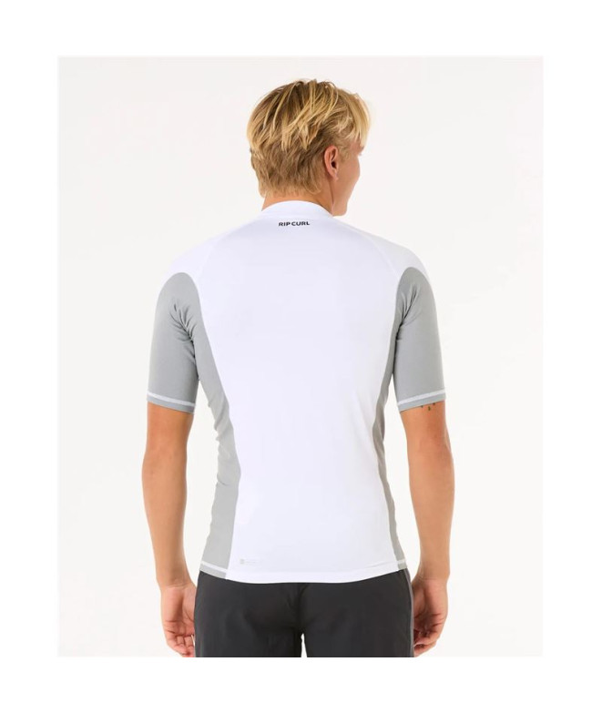 Licra Rip Curl Waves Upf Perf S/S Homem Branco