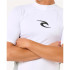 Licra Rip Curl Waves Upf Perf S/S Homem Branco