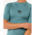 Licra Rip Curl Waves Upf Perf S/S Homem Azul Stone