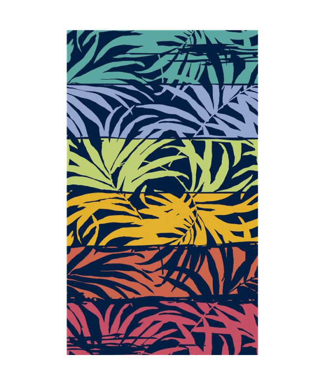 Toalla de Playa y piscina Secaneta Jacquard Terc.Areca Multicolor