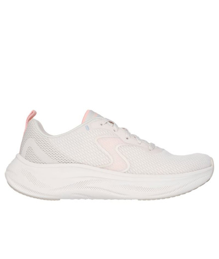 Zapatillas Skechers Skech Cloude Mujer Natural /Rosa Trim