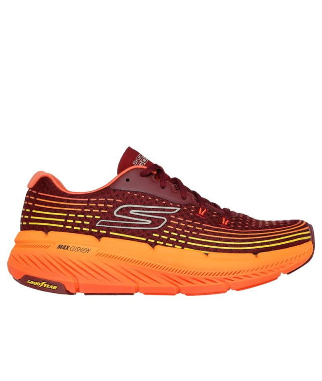 Zapatillas de Running Skechers Max Cushioning Premi Hombre Naranja