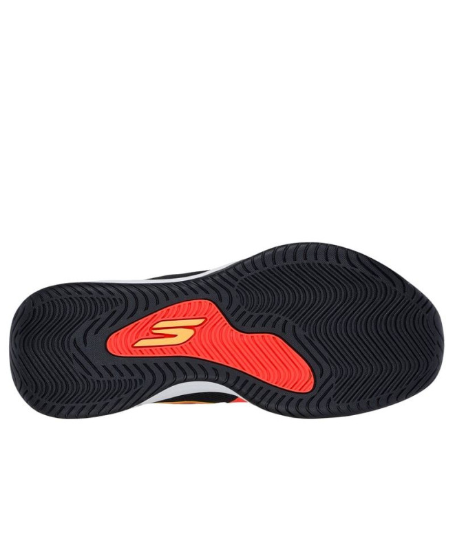 Chaussures Skechers Skx League Homme Coral /Noir