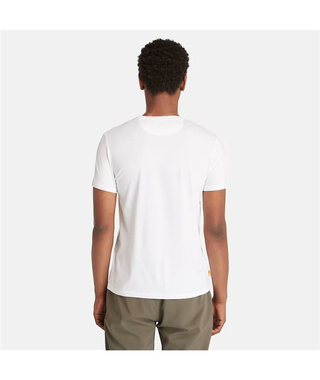 Camiseta Timberland Dunstan River Hombre Blanco