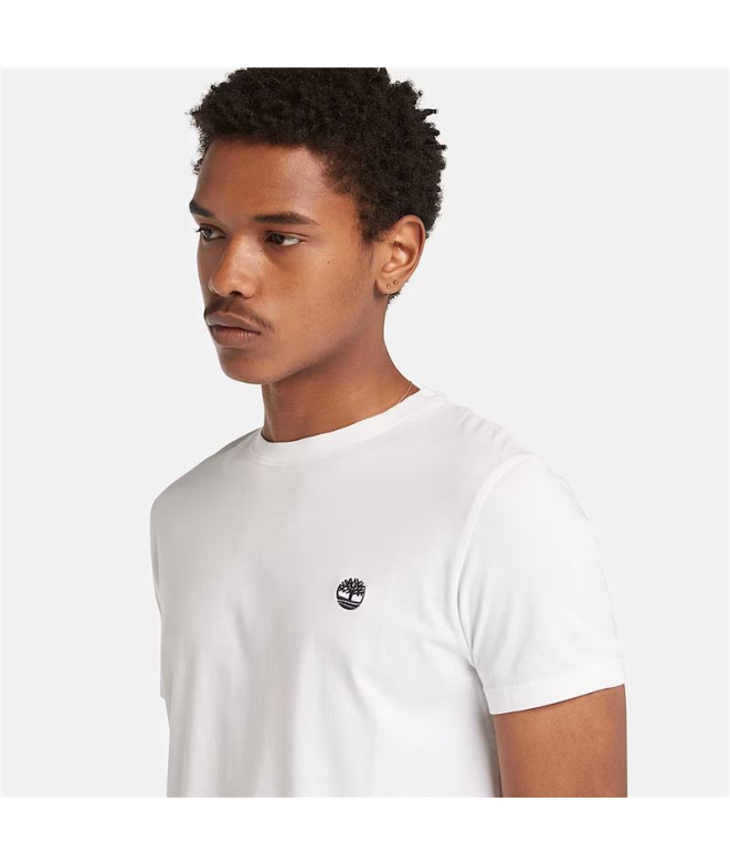 T-shirt Timberland Dunstan River Homme Blanc